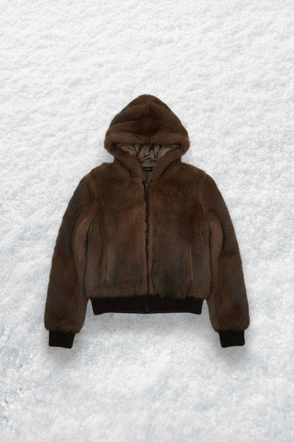Cocoa Cozy Bomber – by MANDY CHERIE