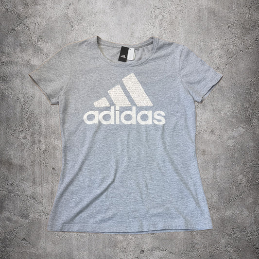 T-shirt gris - Adidas (femme) - Taille XS