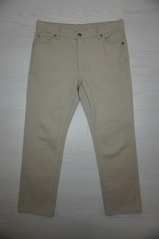 HIS Jean Écru - by SS.CARMEN - Taille : 34-32