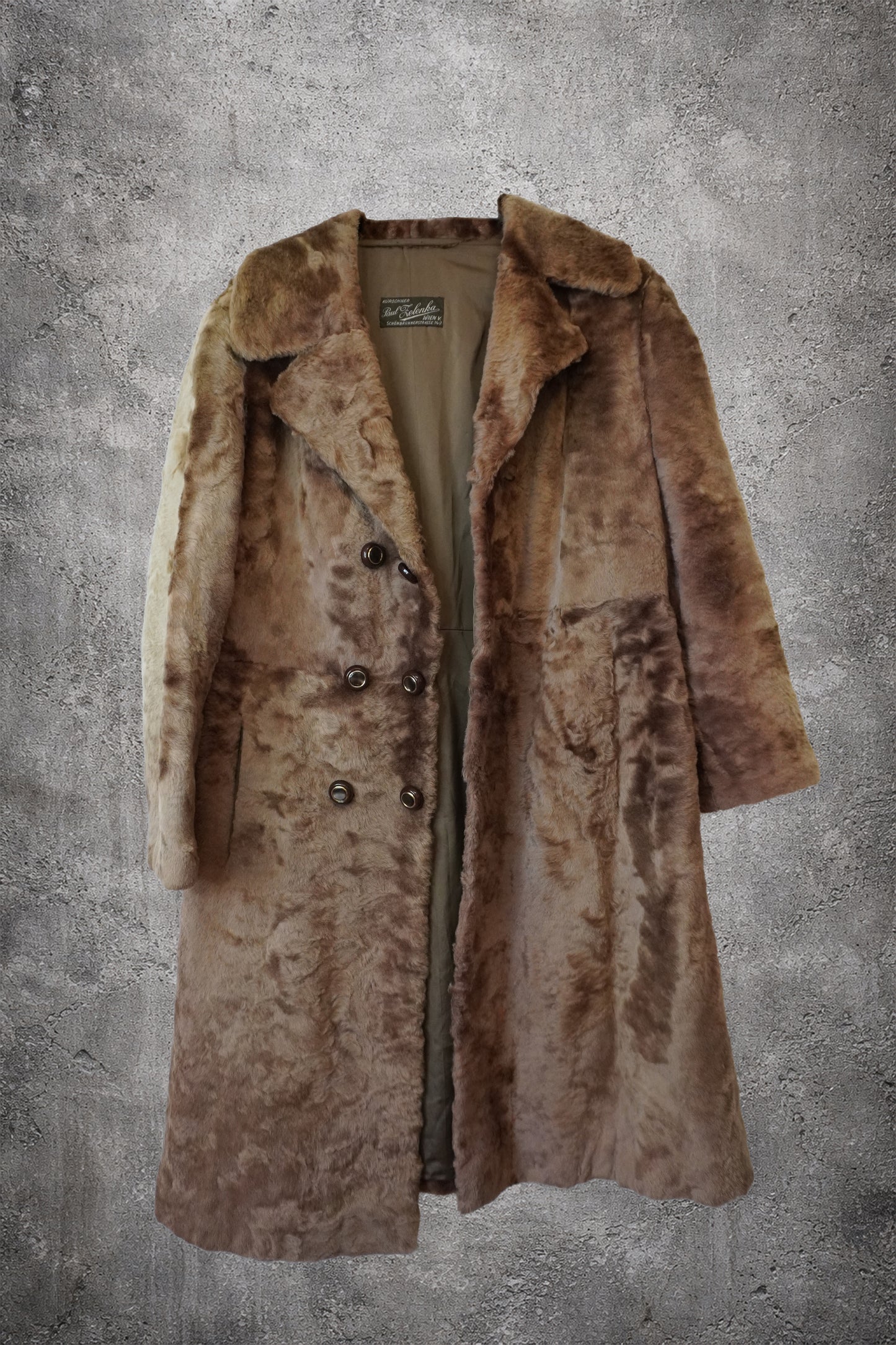Manteau fourrure marron Paul Elenka – Taille – L