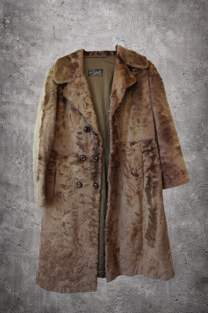 Manteau fourrure marron Paul Elenka – Taille – L