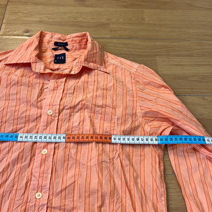 Chemise rayée orange - Gap - Taille S (Relaxed Fit)
