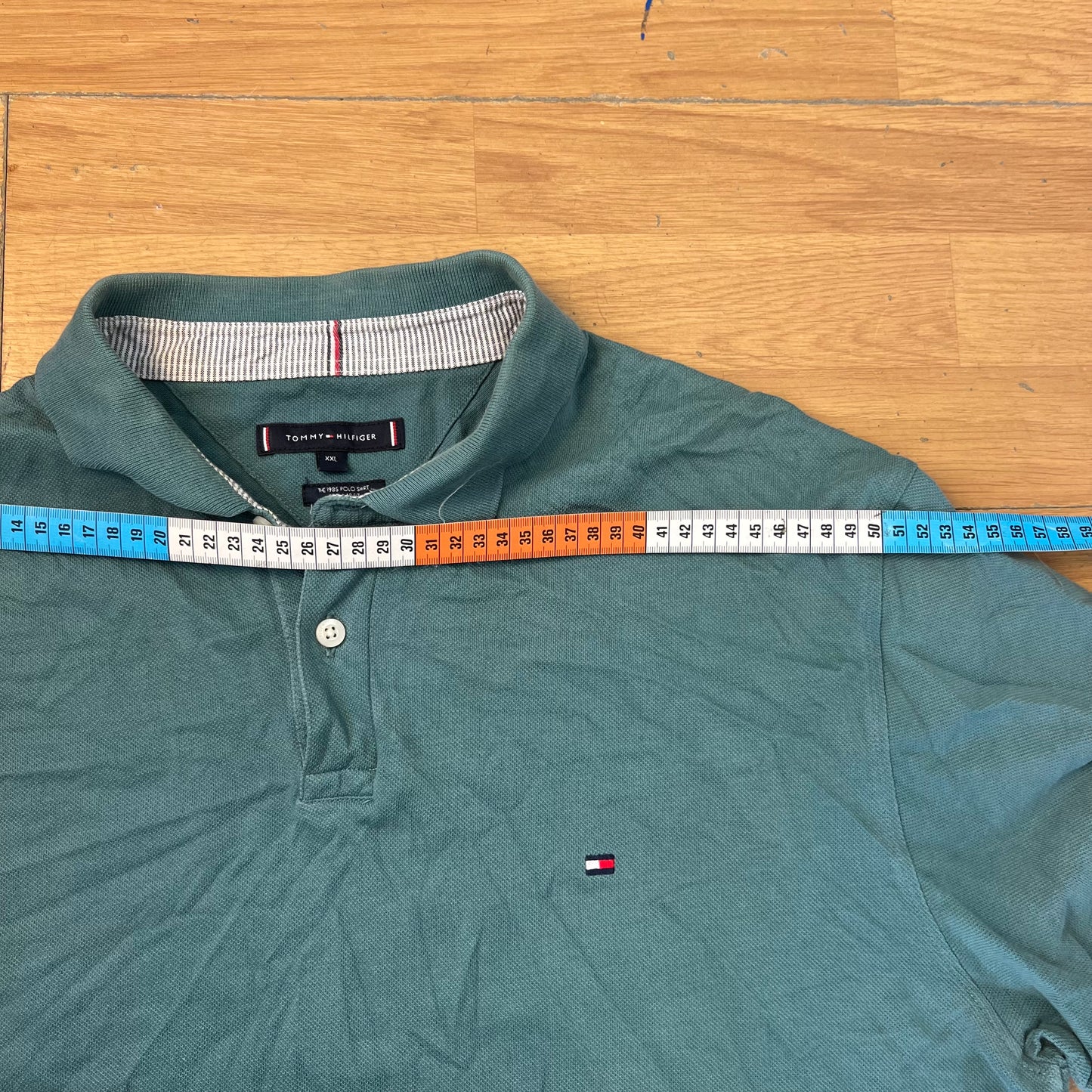 Polo vert - Tommy Hilfiger - Taille XXL