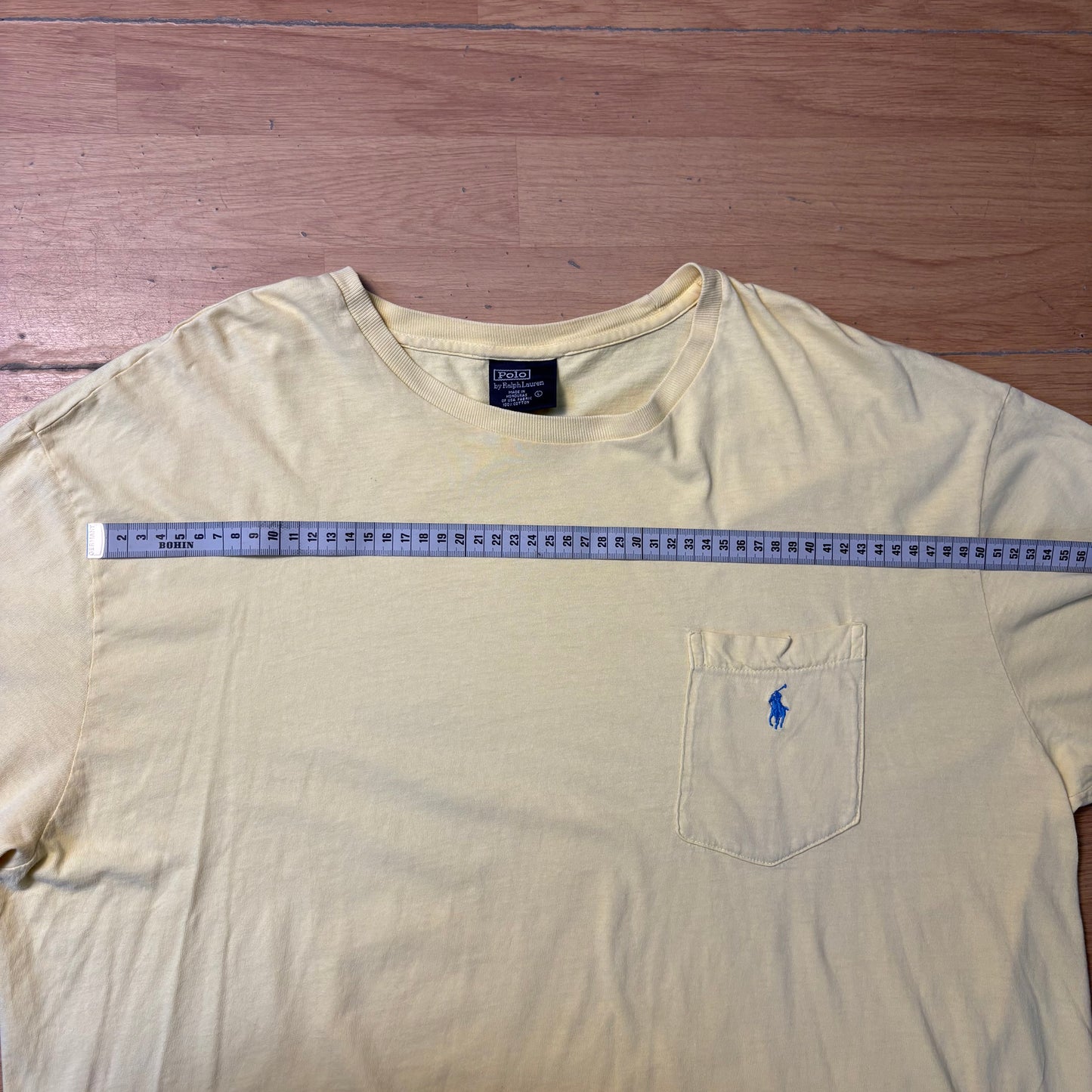 Top jaune Ralph Lauren – Taille L