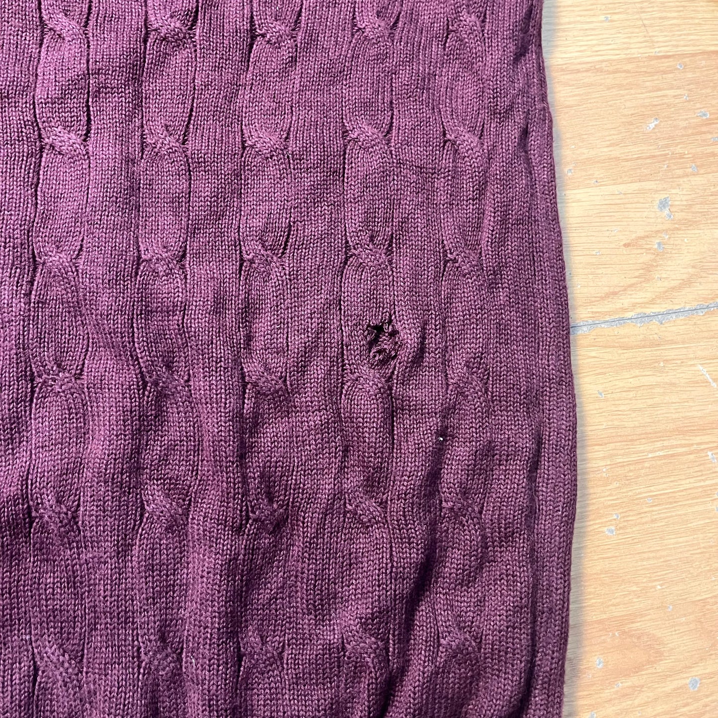 Pull bordeaux Tommy Hilfiger – Taille – 3XL