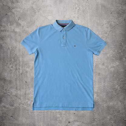 Polo turquoise - Tommy Hilfiger - Taille S