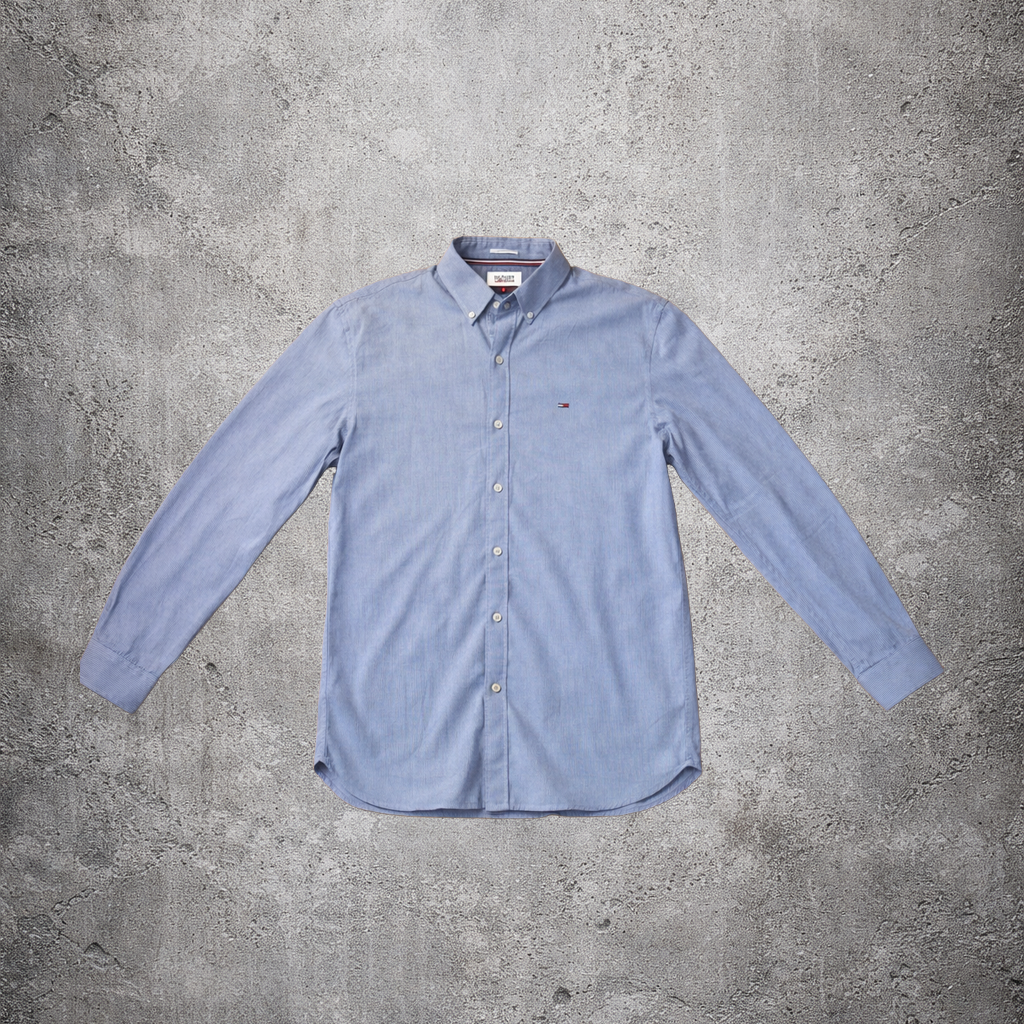 Chemise rayée bleu - Hilfiger Denim - Taille L