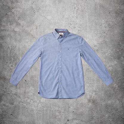 Chemise rayée bleu - Hilfiger Denim - Taille L