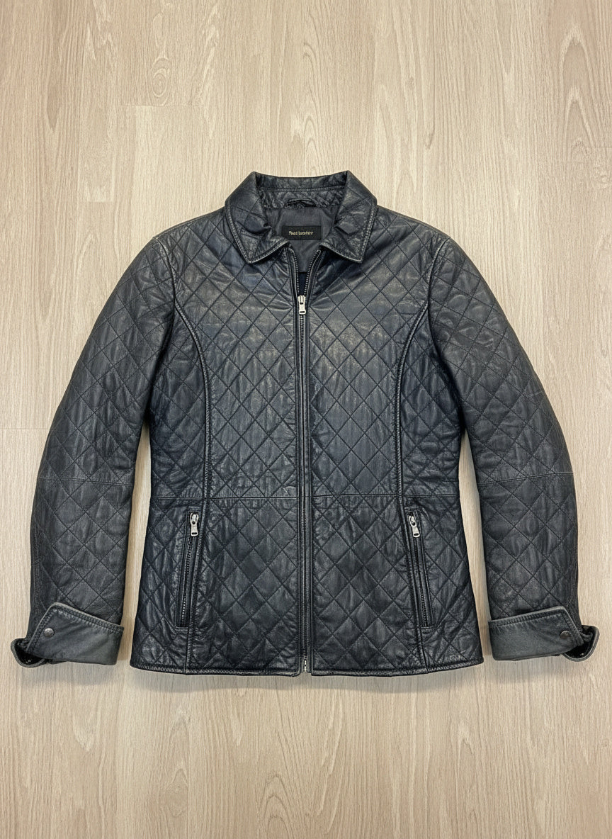 Veste En Cuir - by BÉATRICE