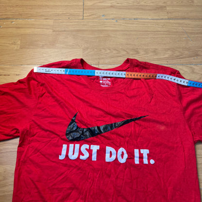 T-shirt rouge - Nike - Taille L