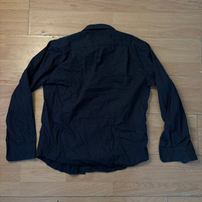 Chemise noire à pois - Beverly Hills Polo Club - Taille L