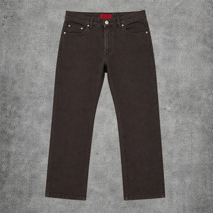 Jean marron coupe droite - Pierre Cardin - Taille w34 l30