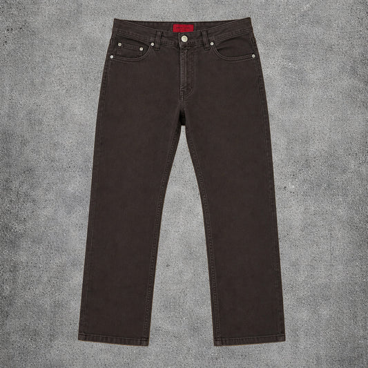 Jean marron coupe droite - Pierre Cardin - Taille w34 l30