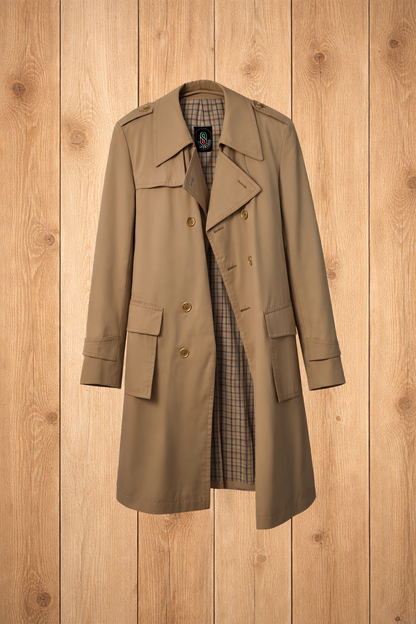 Trench Coat Sportitalia / Trevira – By BÉATRICE - Taille M