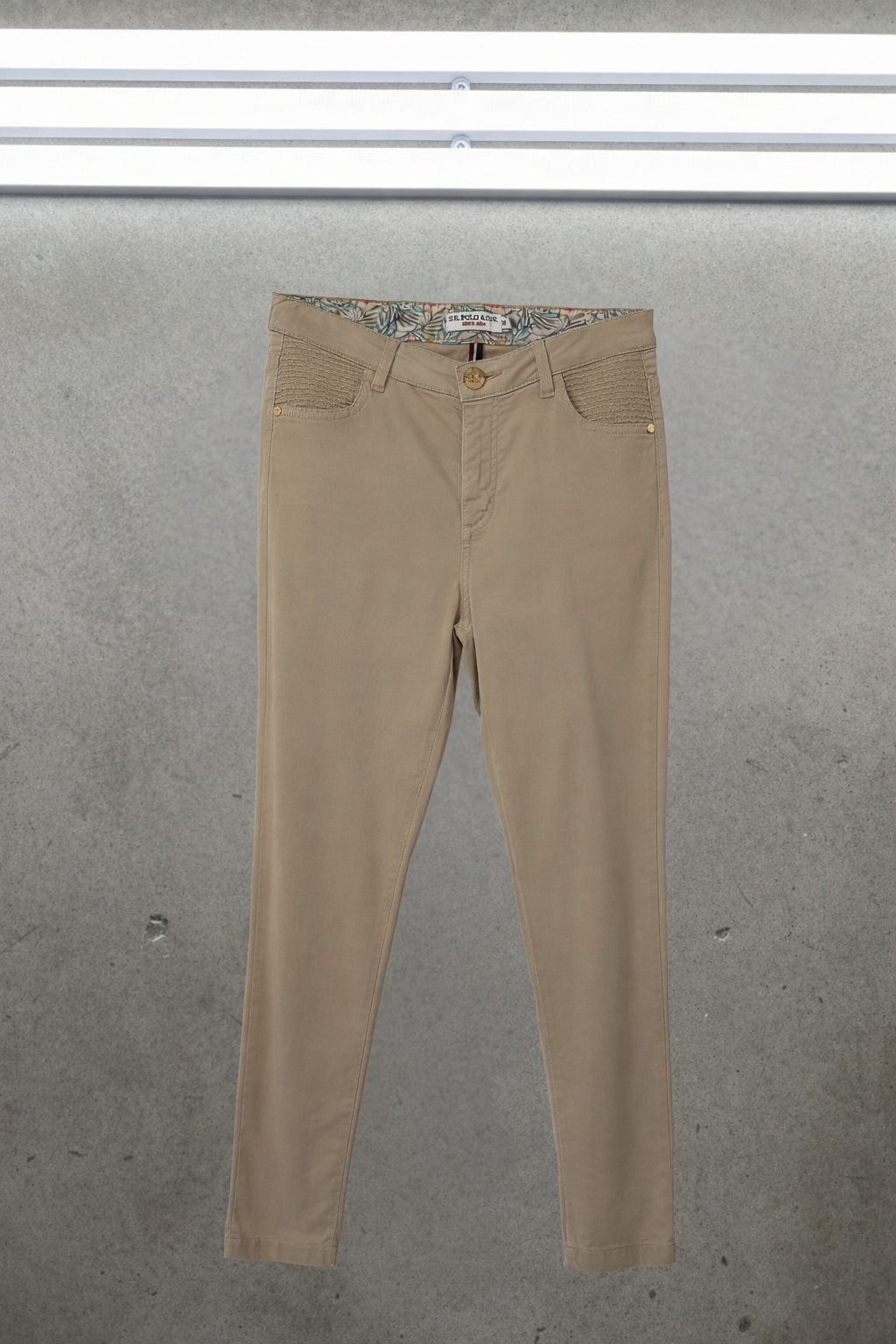 Pantalon beige skinny – By Jonathan - Taille 36