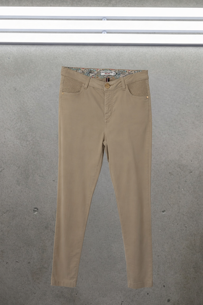 Pantalon beige skinny – By Jonathan - Taille 36