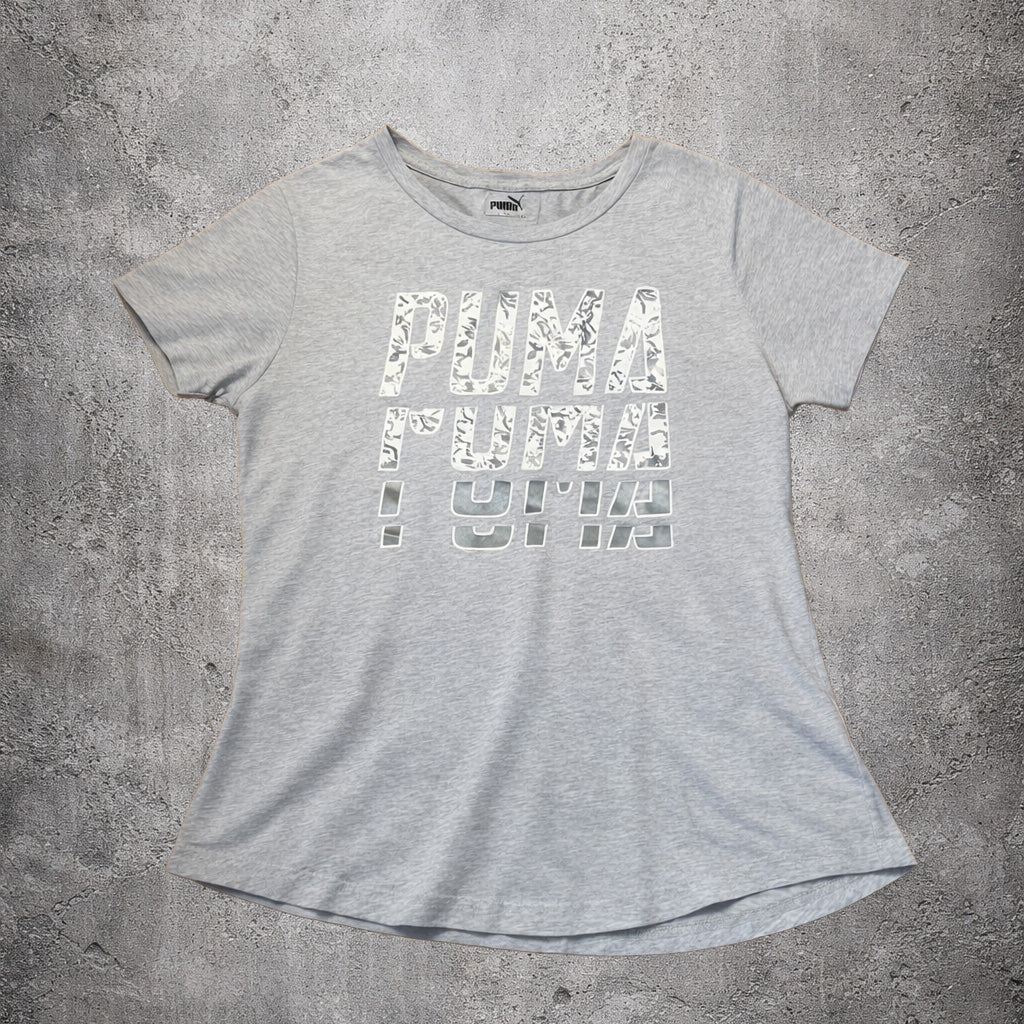 T-shirt gris - Puma (femme) - Taille M