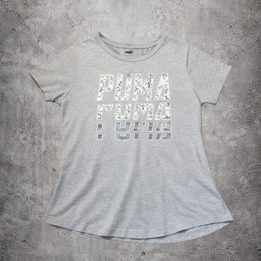 T-shirt gris - Puma (femme) - Taille M
