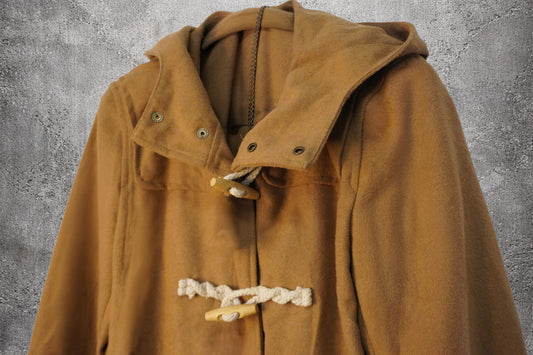 Veste imitation laine marron clair – Taille – M