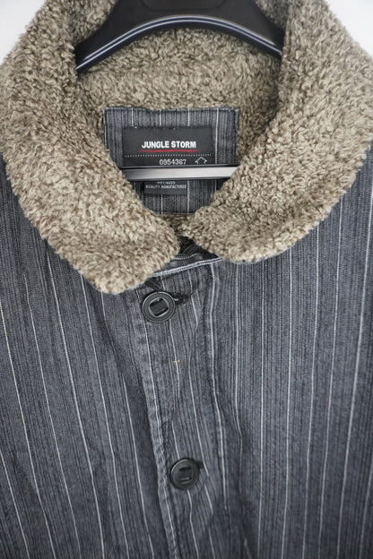 Veste Rayée À Col - by PLAN.BEE