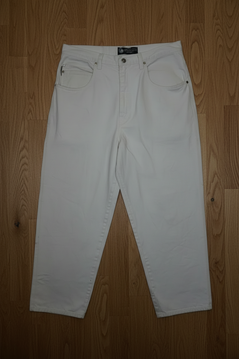 Jean Cargo/Skater Écru - by SS.CARMEN - Taille : 38