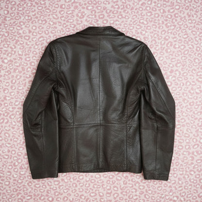 Veste Effet Cuir - by SARLOTTE - Taille : S