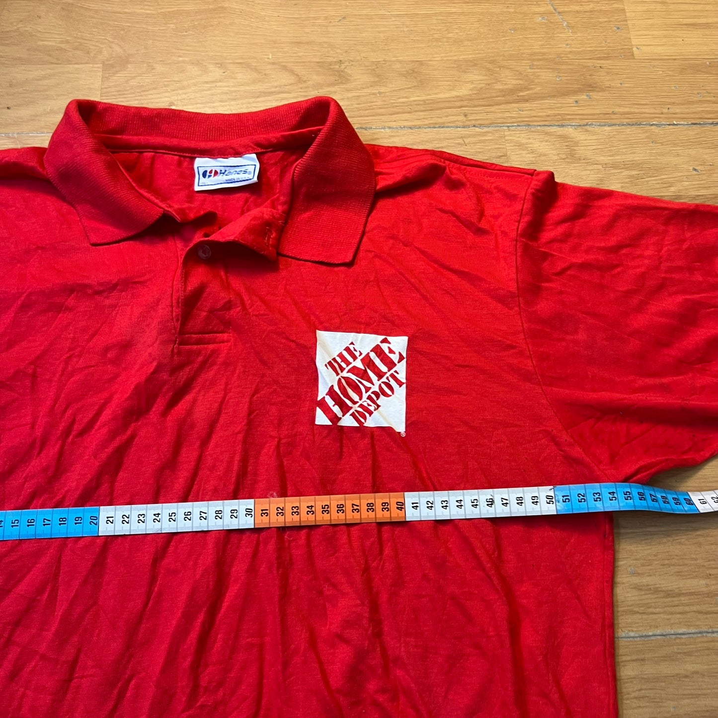Polo rouge - The Home Depot - Taille XL