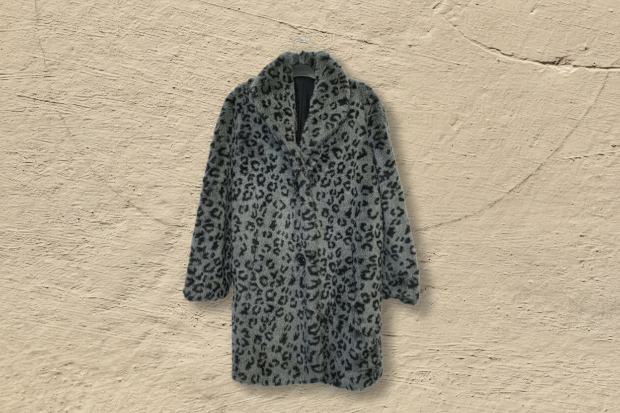 Manteau Long Fausse Fourrure - by KER