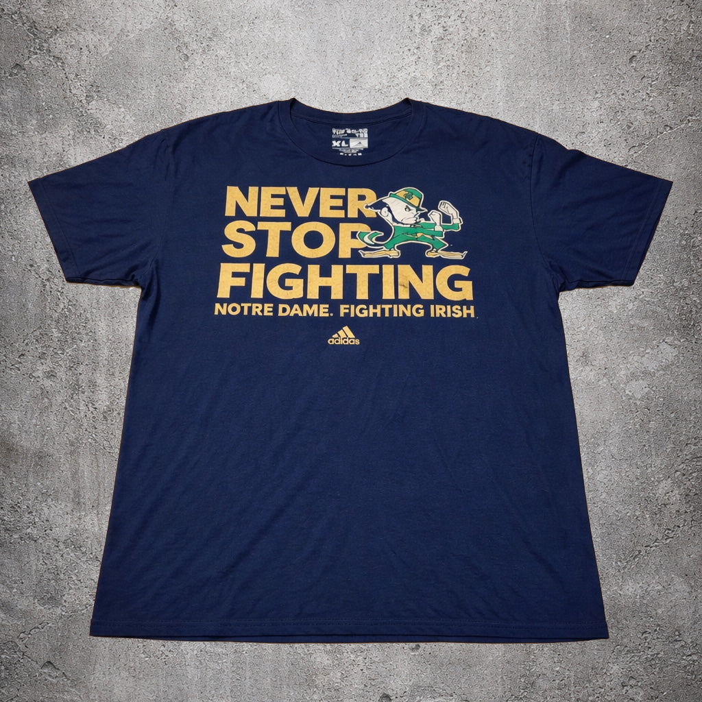 T-shirt bleu foncé - Adidas - Taille XL