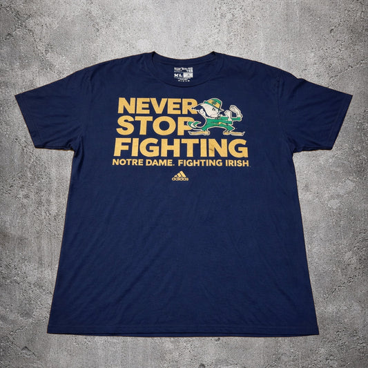 T-shirt bleu foncé - Adidas - Taille XL