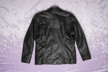 Veste En Cuir Véritable - by SASSCARELLA
