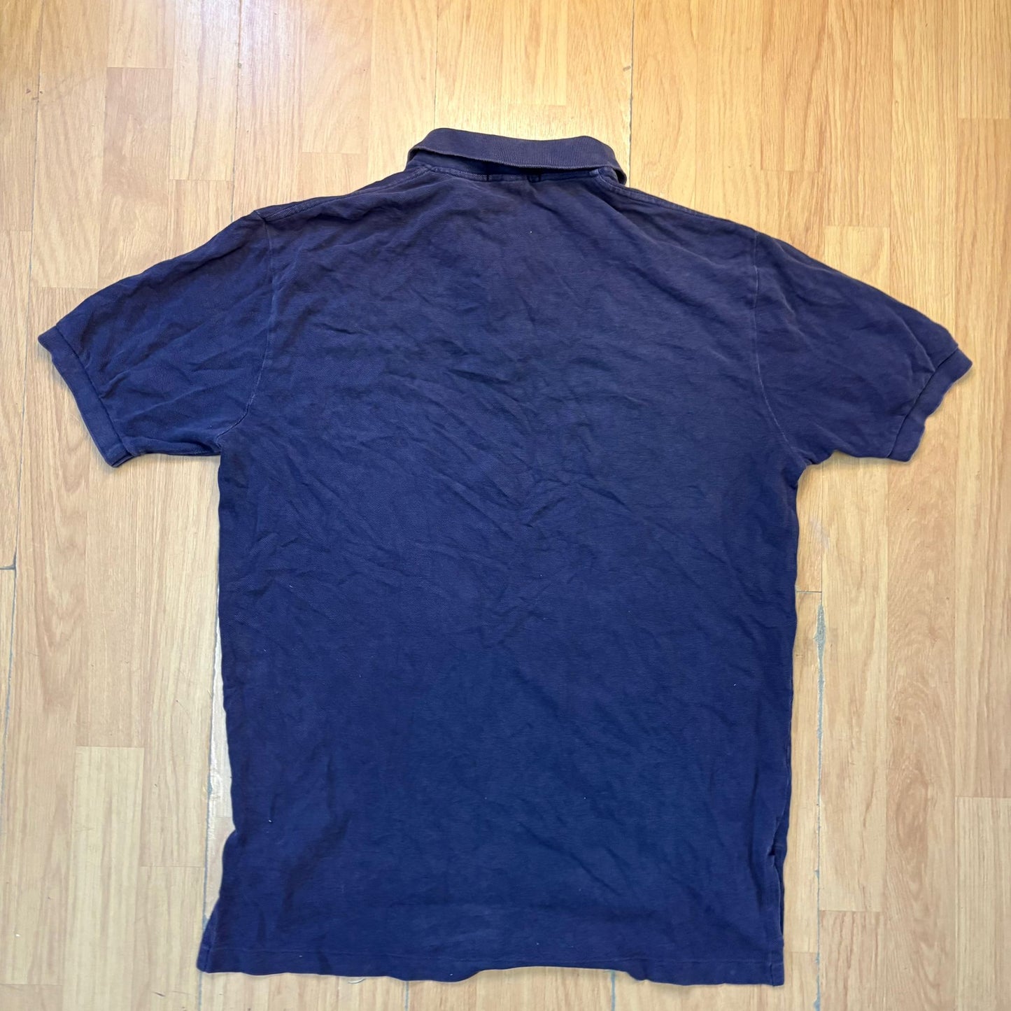 Polo bleu foncé / violet - Ralph Lauren - Taille L