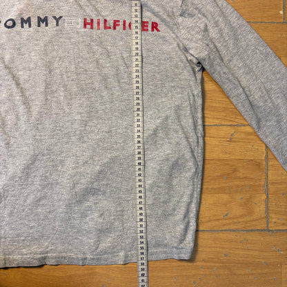 Top manches longues gris Tommy Hilfiger – Taille L