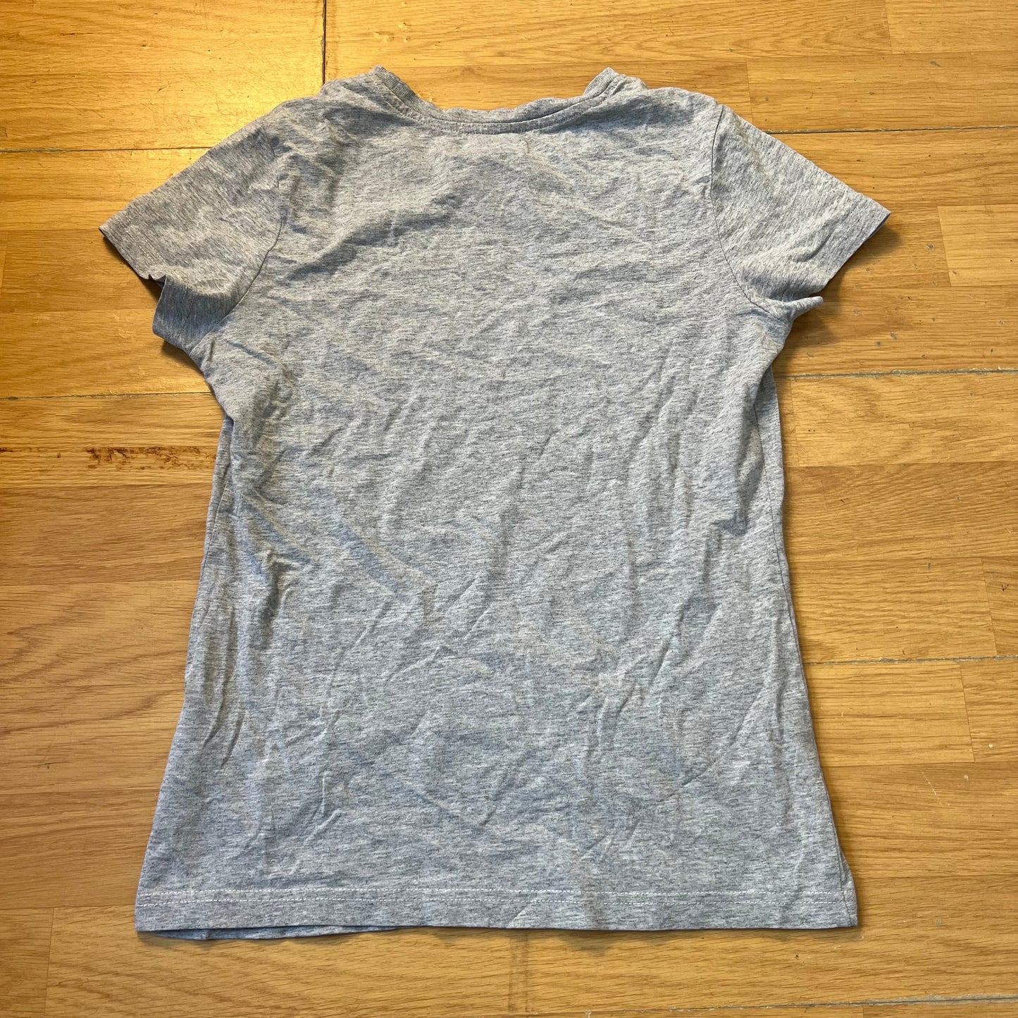 T-shirt femme gris et rose - Adidas - Taille M