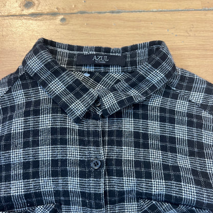 Chemise à carreaux noir - Azul - Taille XS/S