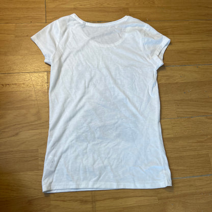 T-shirt blanc Paris - by ZAINAB