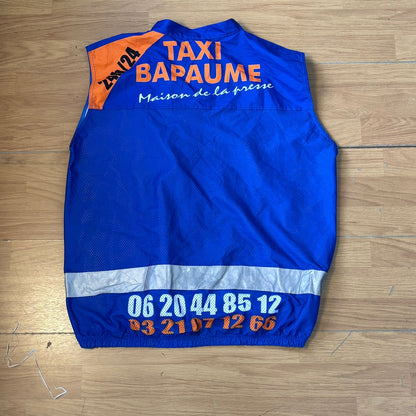 Maillot a zip de cyclisme sans manches – Taille XL