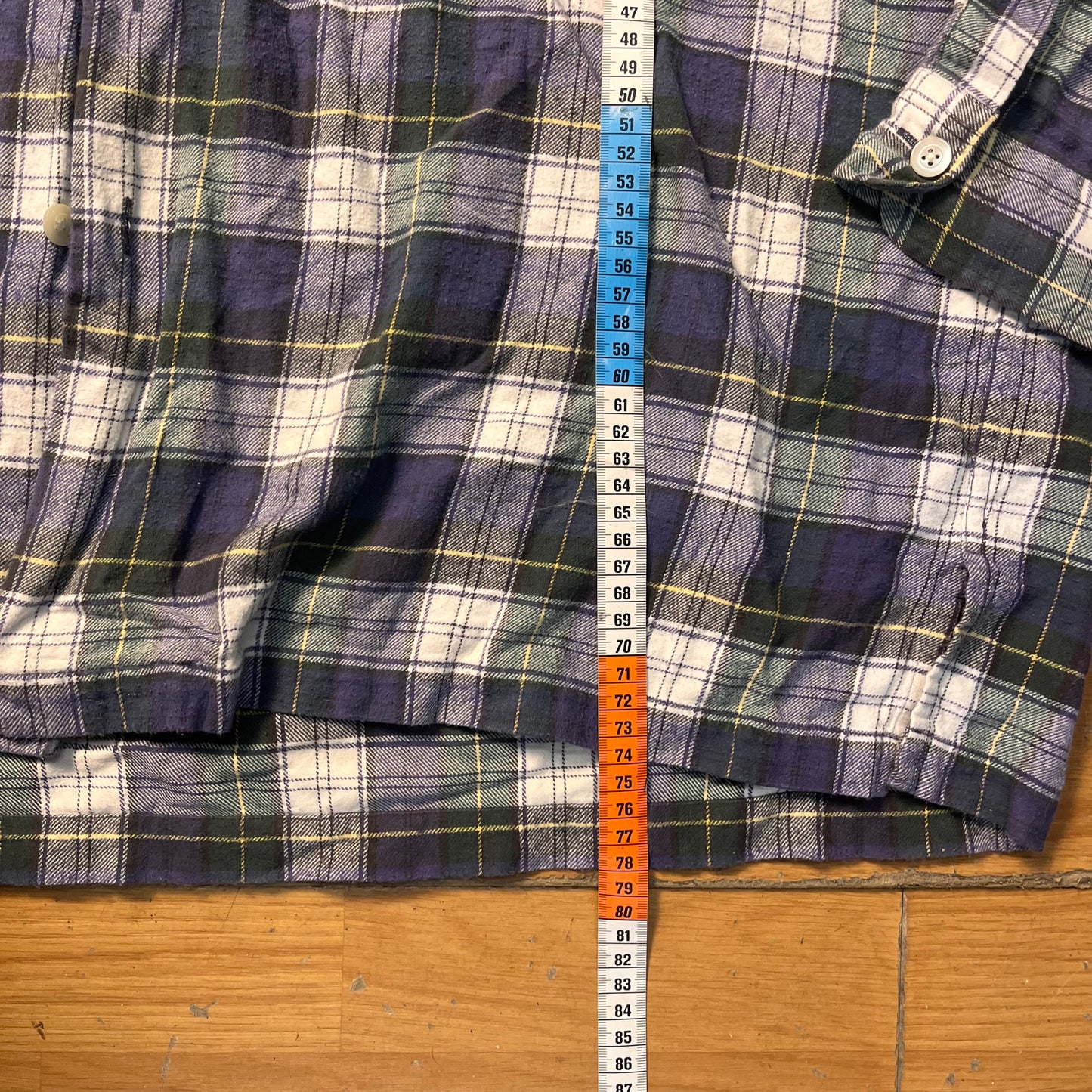 Chemise à carreaux vert et bleu Ralph Lauren – Taille – XXL