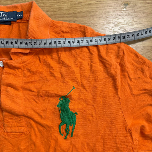 Polo orange - Ralph Lauren - Taille XXL