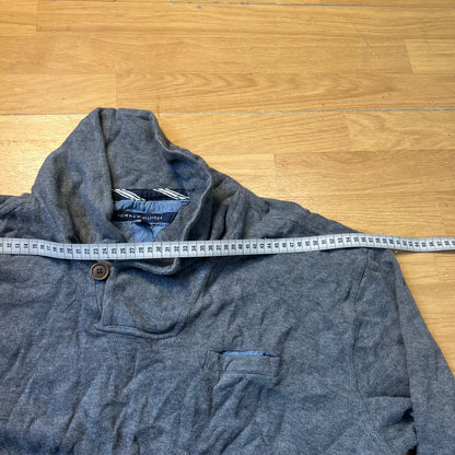 Pull gris - Tommy Hilfiger - Taille XXL