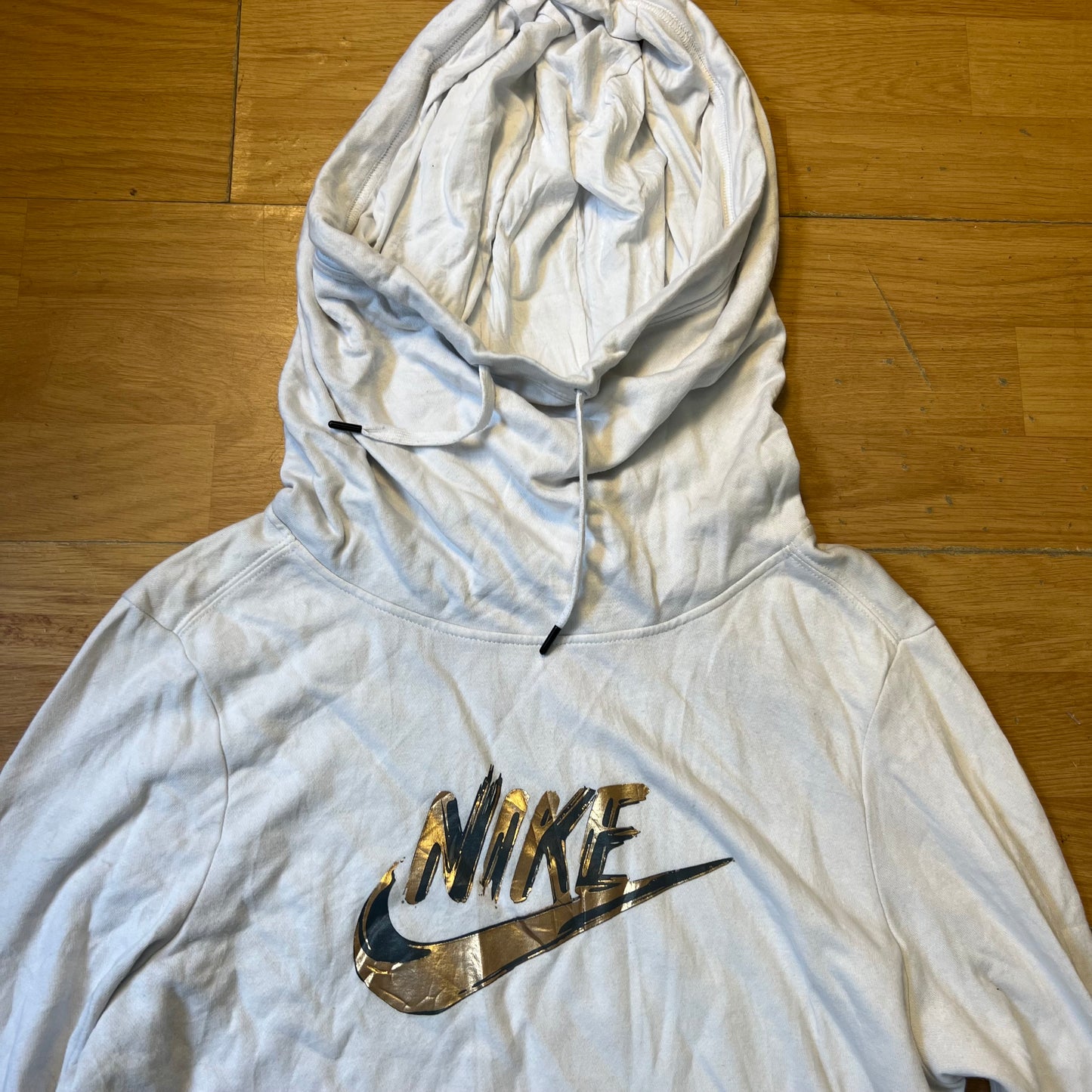 Sweat à capuche blanc - Nike - Taille S