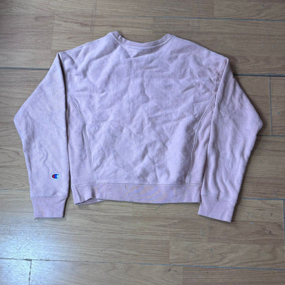 Pull Champion – Taille S (femme, coton, rose)