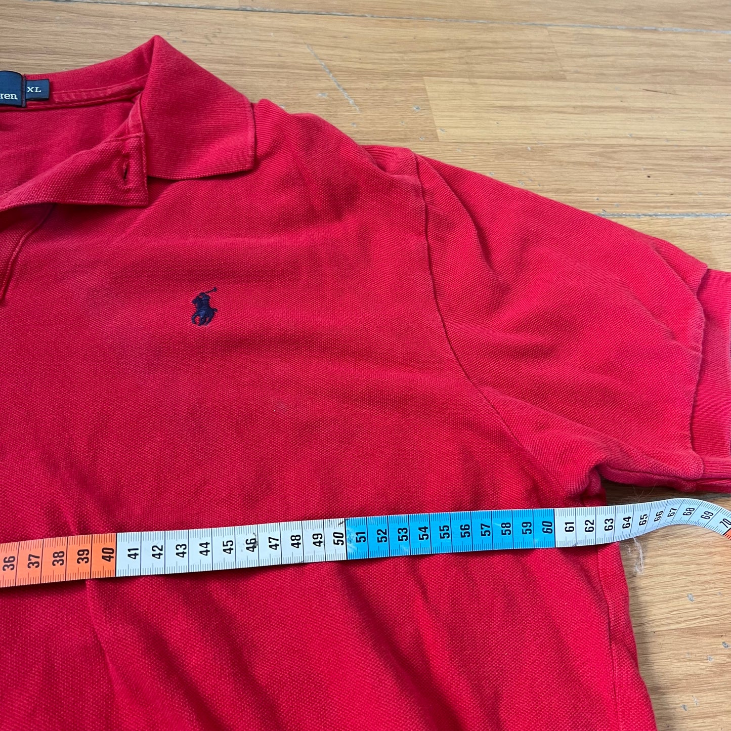 Polo rouge - Ralph Lauren - Taille XL