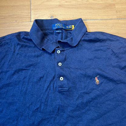 Polo bleu - Ralph Lauren - Taille XXL