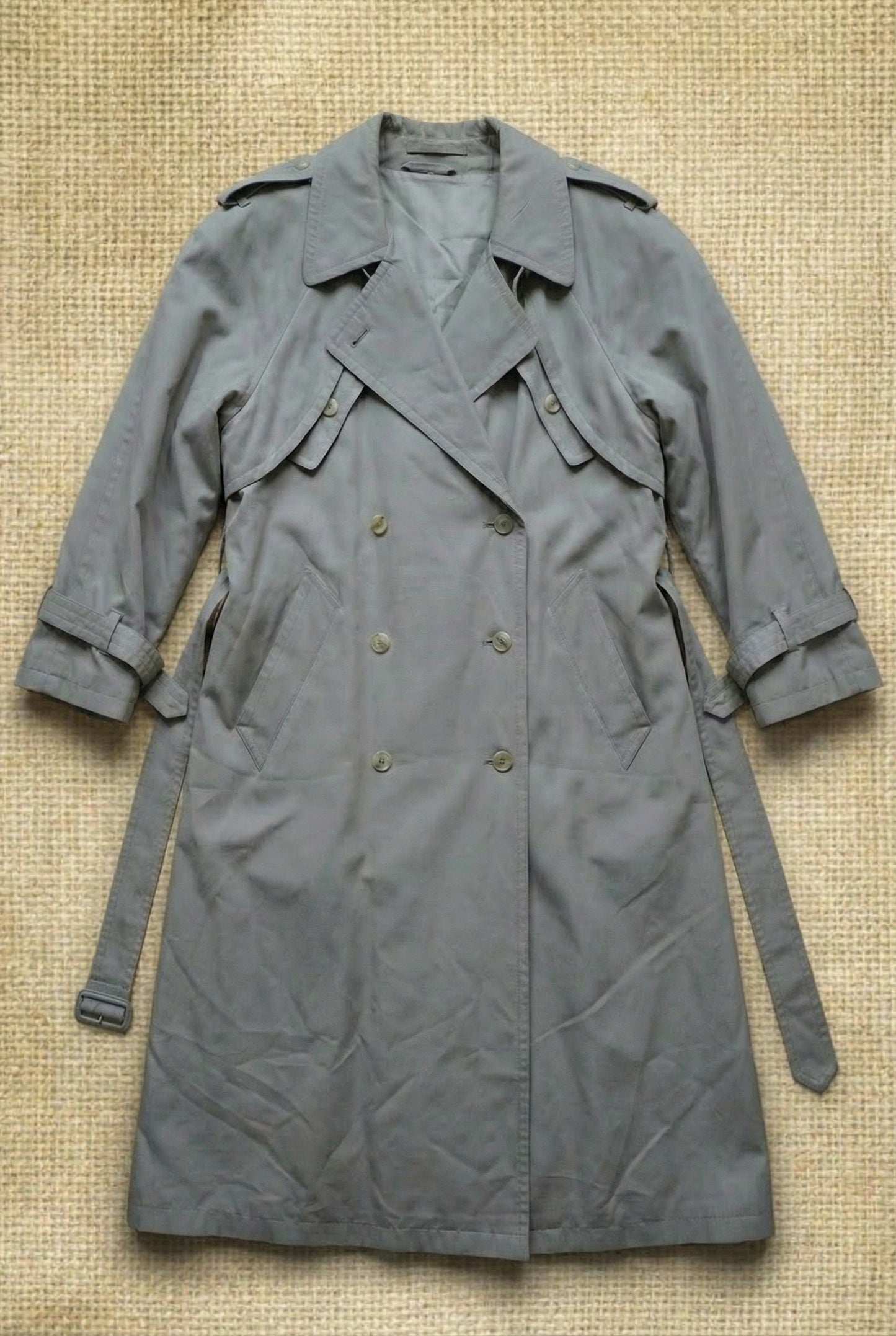 Trench-Coat gris clair - by FABSO - Taille : L