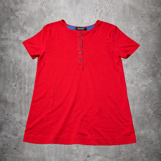 T-shirt rouge - Ralph Lauren - Taille S