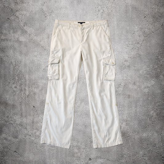 Pantalon cargo beige - Tommy Hilfiger - Taille L