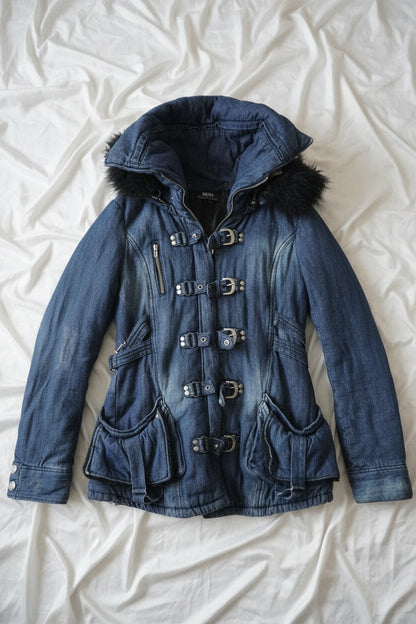 Manteau En Denim - by PLAN.BEE