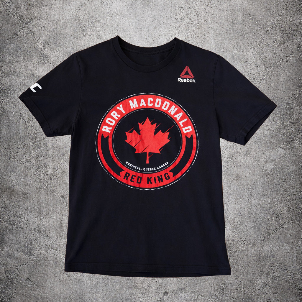 T-shirt noir Red King Montreal - Reebok - Taille M