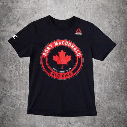 T-shirt noir Red King Montreal - Reebok - Taille M